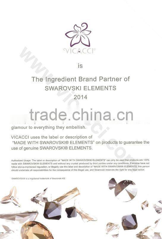 24K Gold Plated Decorative Rose Round With Coconut Tree Stand And Swarovski Crystal