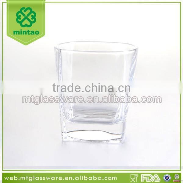 Machine Press Shot Whiskey Glass for Wholesale