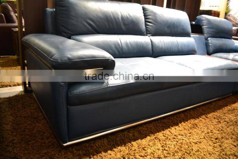Italy design made in China leather sofa TU-S1547
