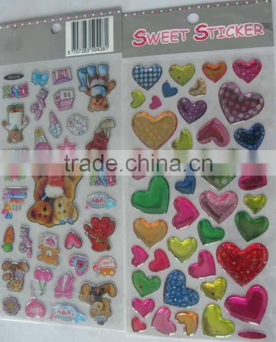 custom made domed labels doming sticker chrome Epoxy 3D die cut domed sticker