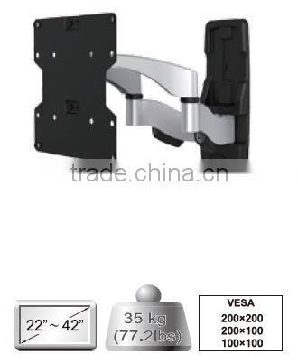 NEW HOT 22 TO 42 INSCH Swivel 60 degree Ultra Slim LED TV Wall Mount
