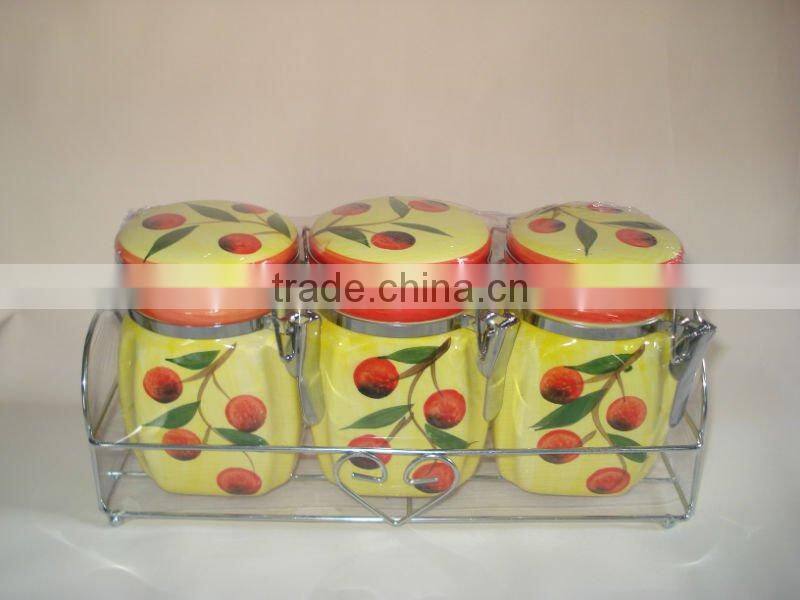 kitchen accessory ceramic canister