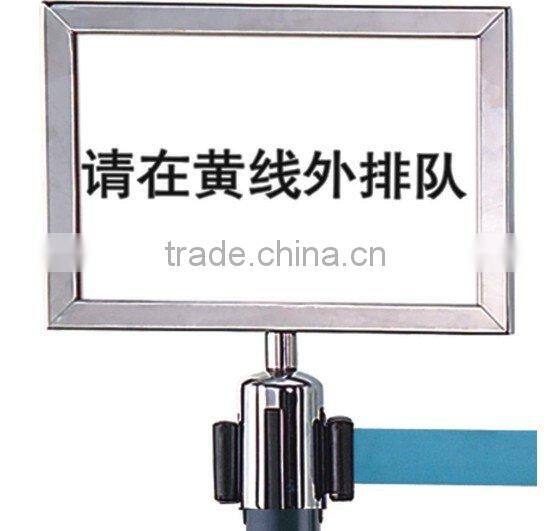 Stainless Steel Retractable Belt Barrier Railing Stand