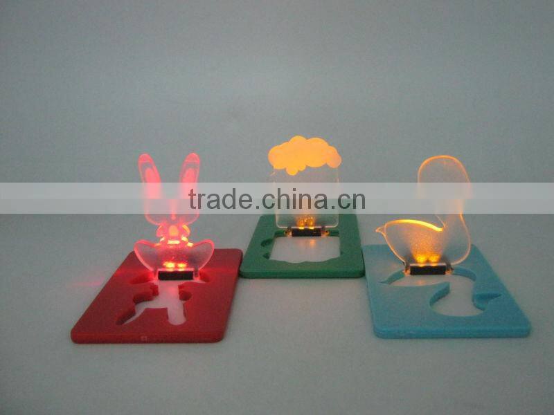 hot selling folding led card light