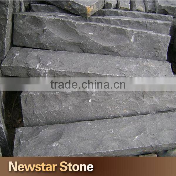 Chinese kerbstone black basalt blocks