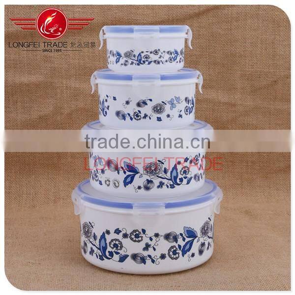 High quality round plastic storage box / Airtight Preserving Box /Crisper
