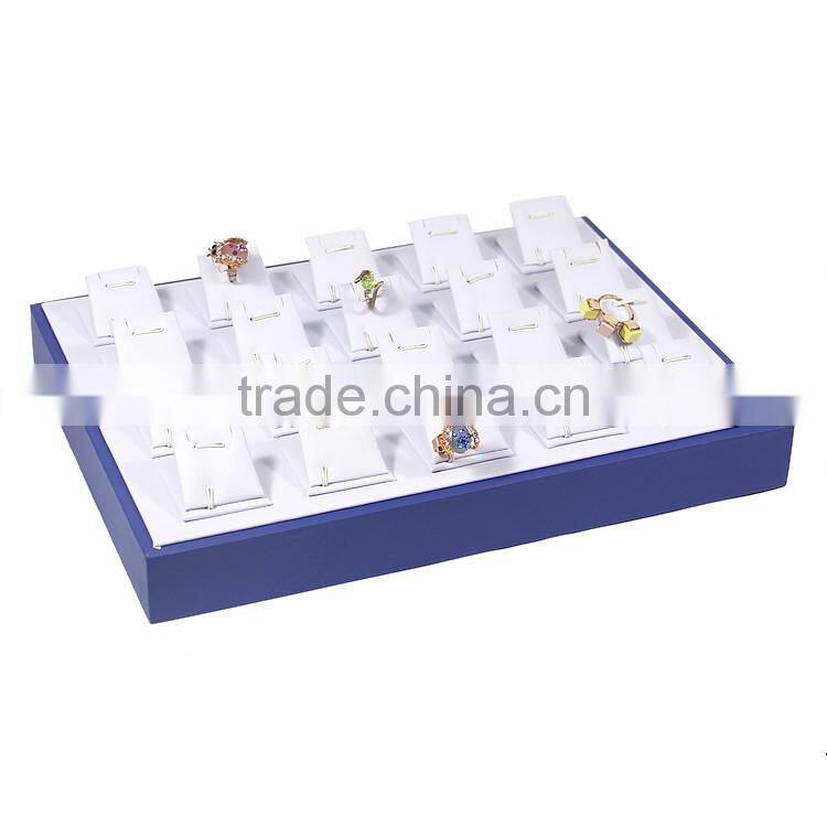 Leather Simple Jewelry Display Ring Tray(HZ-12)