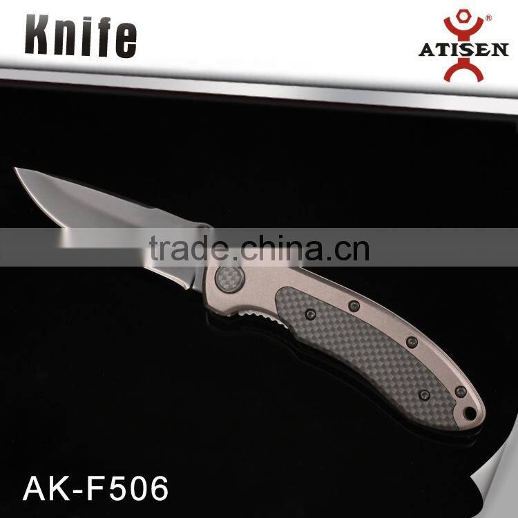 Cheap 3CR13 Blade Knife with Aluminum Handle