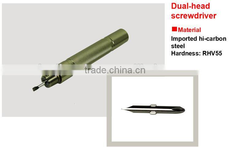 Newest Outdoor Compact Multifunction Fishing Gear Knife Shovel Hoe Flashlight