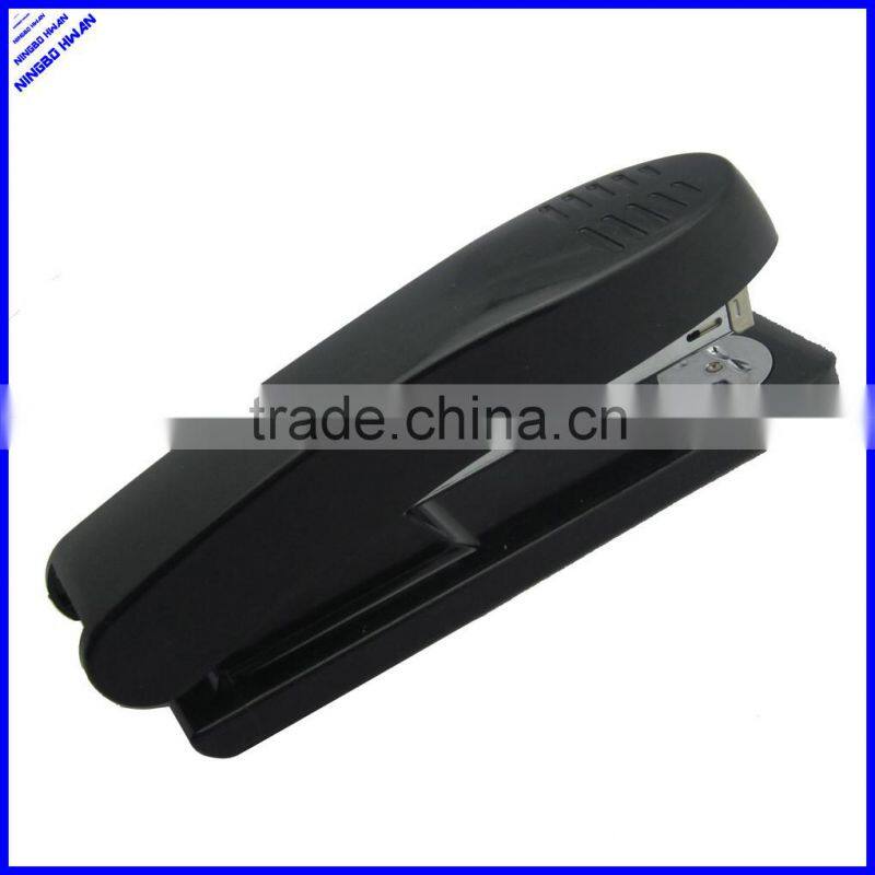 2015 high quality office black plastic normal staplers