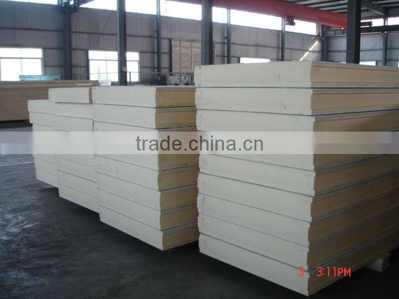 Polyurethane cold room panels