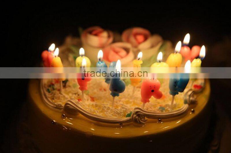 Kawaii Little Feet Shape Happy Birthday Candle for Children