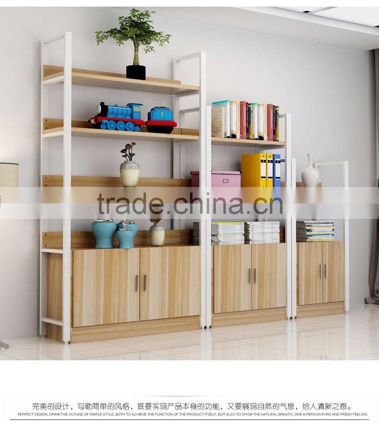 Steel-wood bookshelf