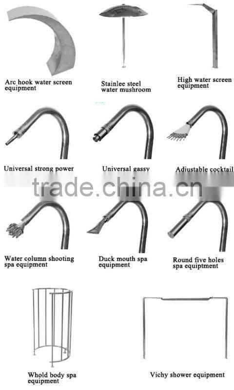Outdoor swimming pool shower spa equipment (SPA-W105)