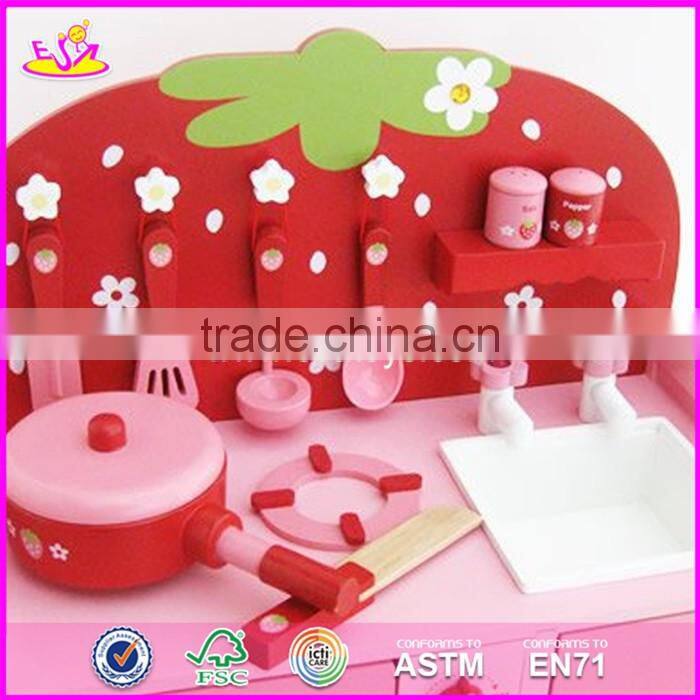 2017 Top fashion wooden toddler kitchen set best design wooden toddler kitchen set most popular toddler kitchen set W10C147