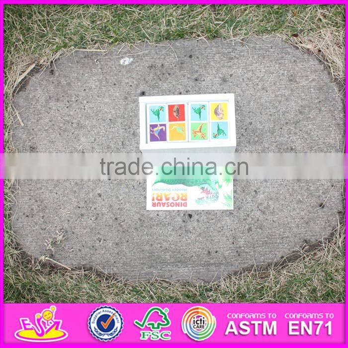 2016 Brand new children wooden block games W15A072