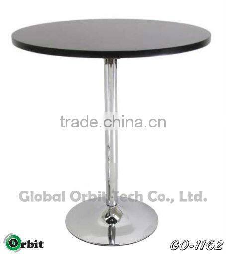 glass round dining table