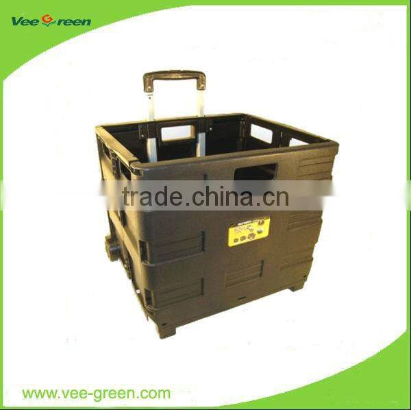 Plastic Pack&Roll Cart with Lid