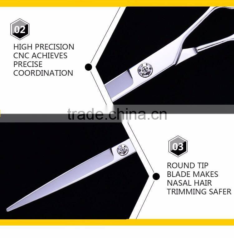 Pet Grooming Shear7 Inch Dog Grooming Straight Scissors for Dogs, 440 Japanese Steel Straight Shears