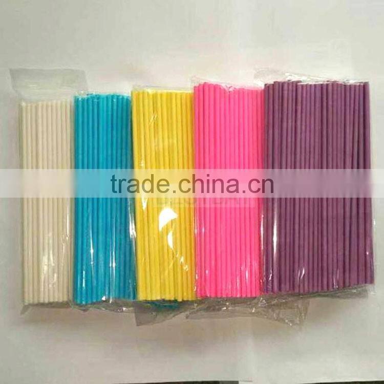 Paper Sticks Party Supply Cake Decoration