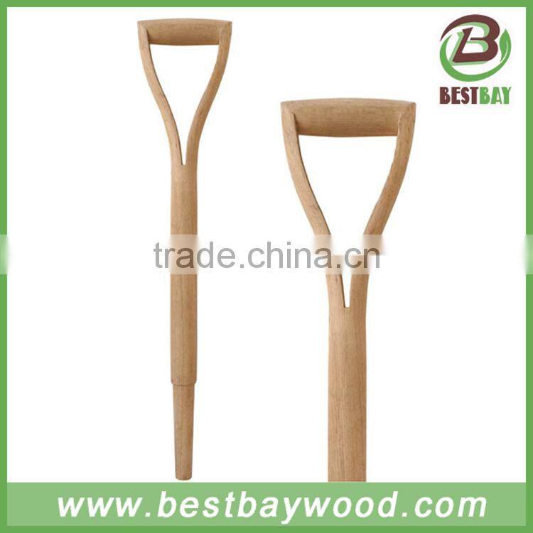 D short shovel handle/wooden hoe handle/wooden handle snow brush