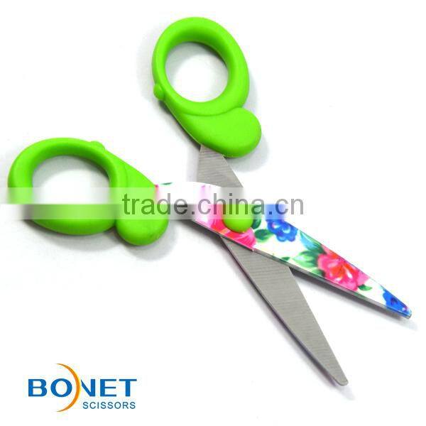 SSC0045G 5" cheap left and right handed children butterfly scissors