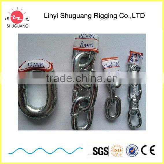 Galvanized or Ungalvanized DIN 5686 Knotted Chain