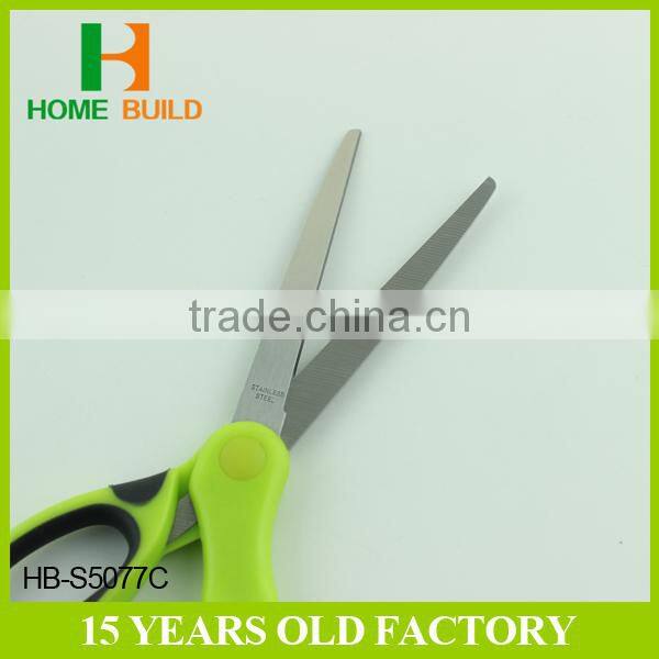 Factory price HB-S5077C High Quality Soft Grip High End Scissors