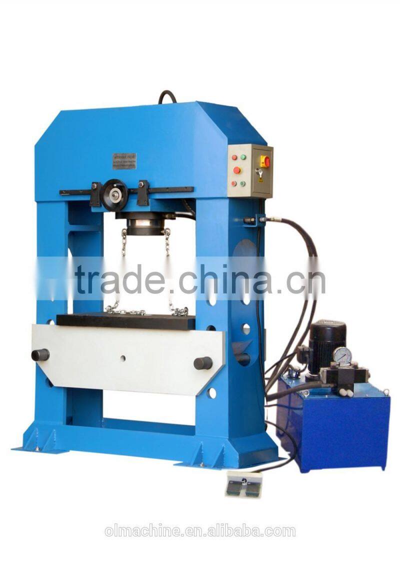 Mandrel press, Hydraulic press, Four column press