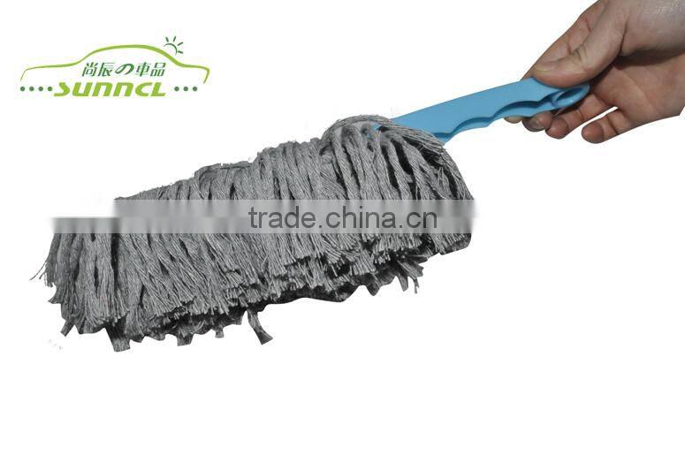 100% Polyester PP Material Car Brush , Microfiber Car Wash Brush