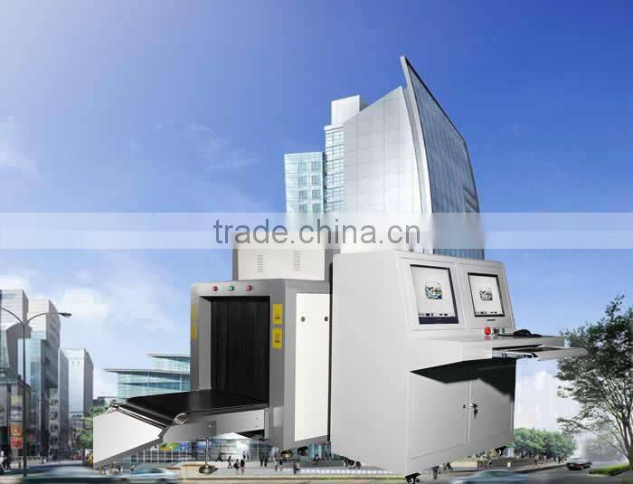 X-ray baggage inspection machine for large station or subway station