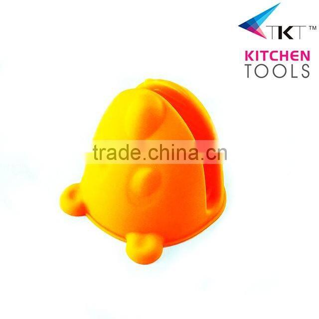 Dog head shaped Silicone mitt heat shielding gloves oven protection mitt