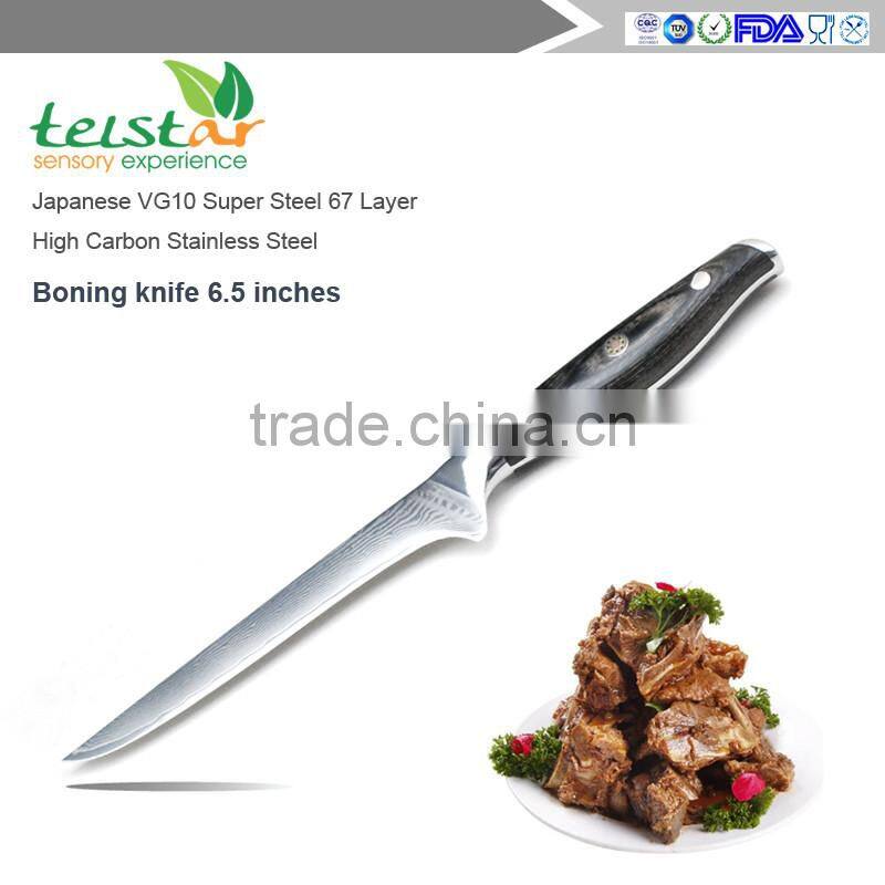 6 inch Japanese VG10 Damascus Steel Boning Knife