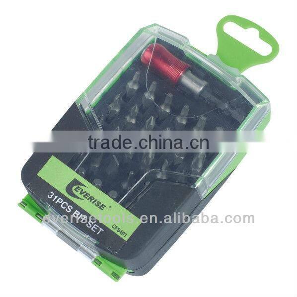 31pcs CRV6150 S2 screwdriver bit tool set