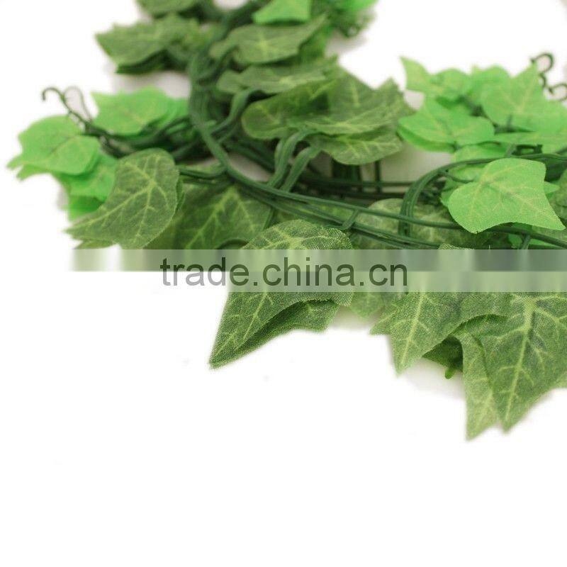 12pcs Artificial English Ivy Garland Home D'cor Fake Leaf Flower Plants Life-Like