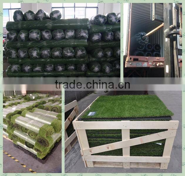 U shape plastic fake lawn decorative artificial landscape grass for garden