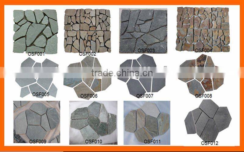 Rusty Meshed Paving Stone&Flooring Matted Paving Stone---OSF008