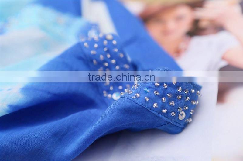 women's tie dye blouse & top , women's beads neck blouse