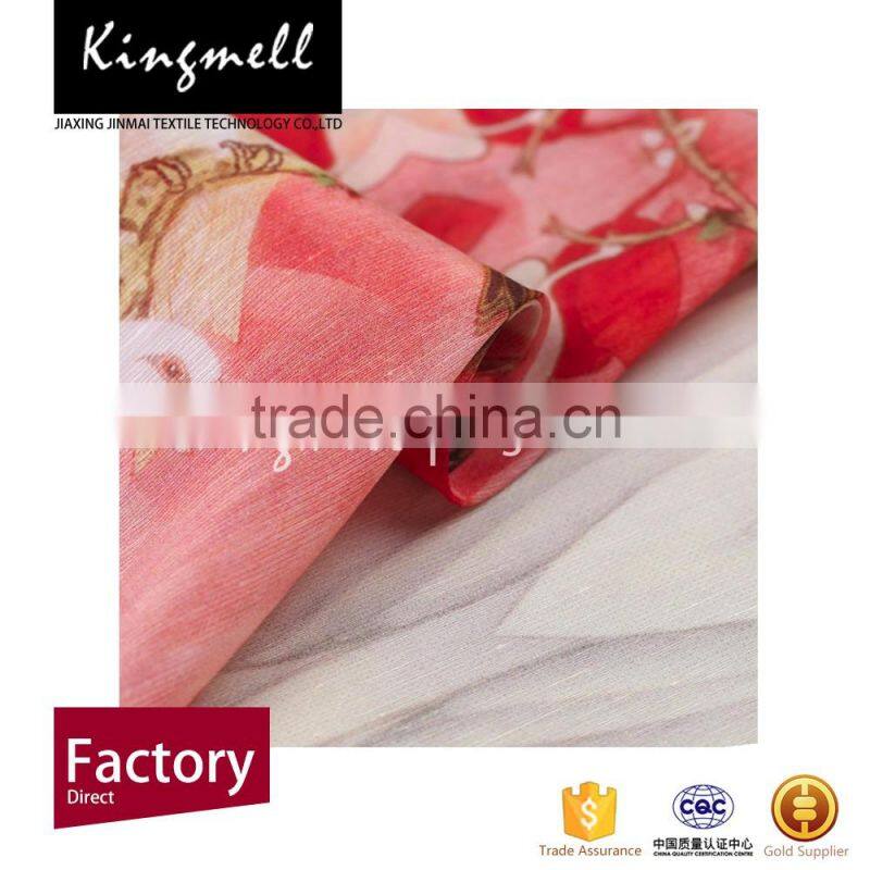 Linen fabric dress/linen fabric wholesale China/factory direct linen fabrc