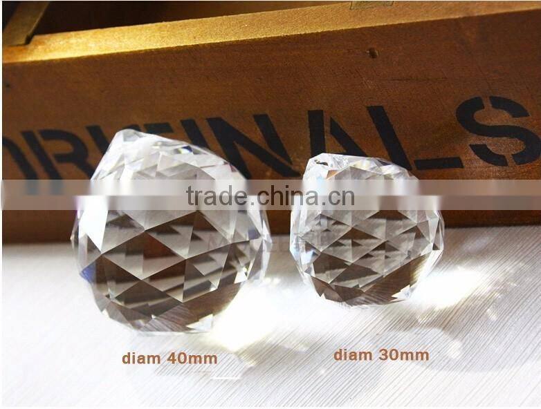 hanging crystal chandelier crystal ball chandelier accessory for wedding
