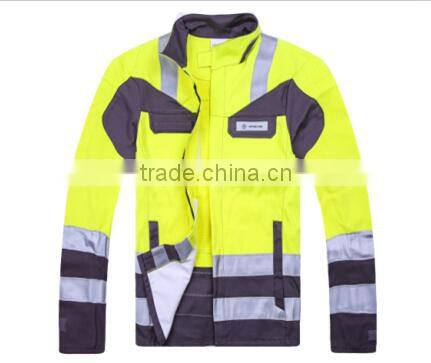2017 OEM unisex Anti-static Uniform one piece work wear fire-fighting protection safty work set coverall clothes high Quality