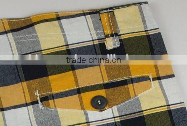 wholesale price checked cargo pants stock lot for sale