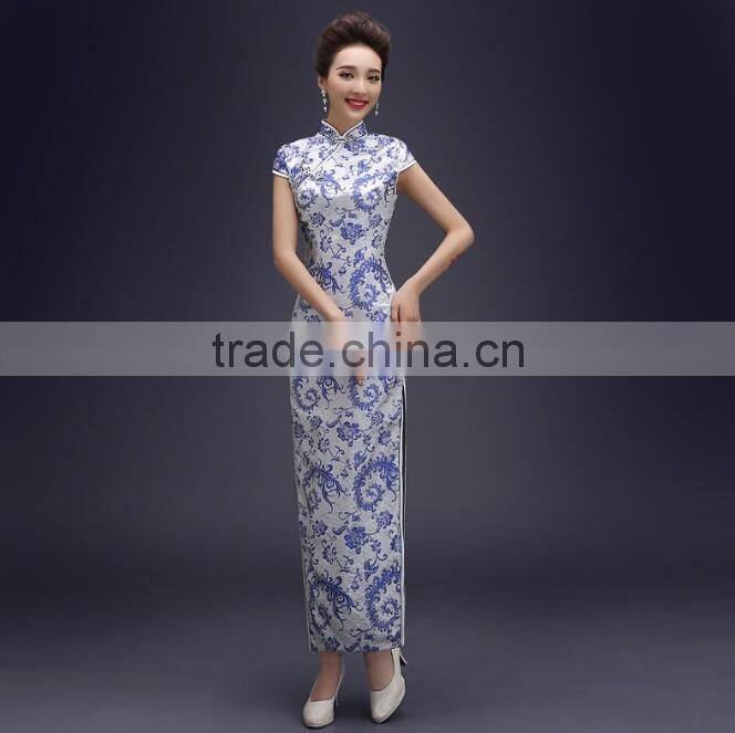 chinese traditional formal qipao party evening dress 2014