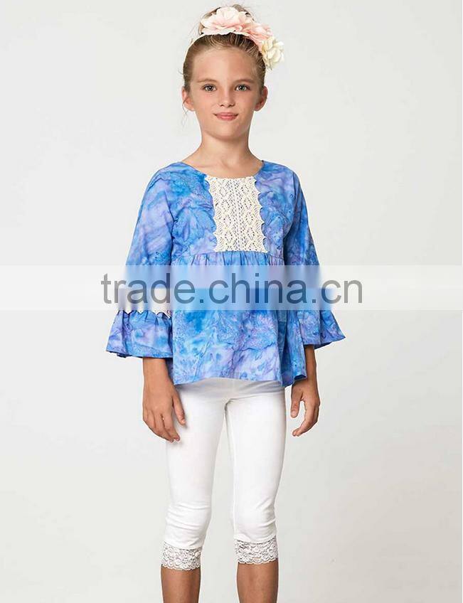 Western Girls Fall Outfits Latest Cotton Frock Designs Kids Flower Girls Puffy Birthday Party Dress