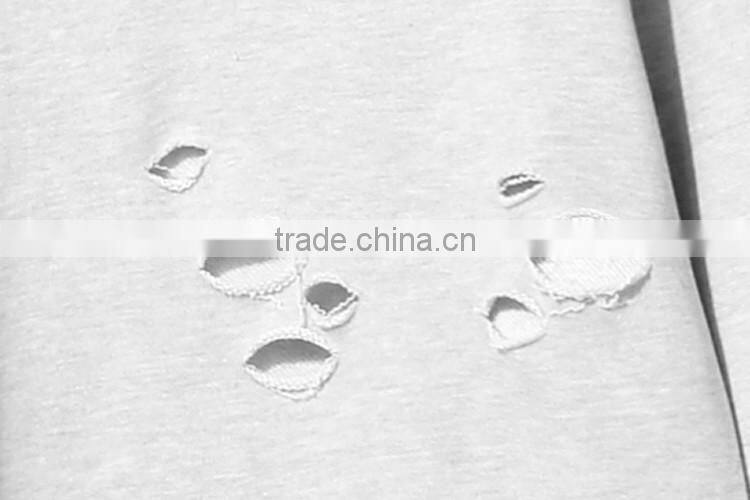 mens clothing 2016 fashion thumb hole grey hoodies custom pullover windbreaker sweatshirts