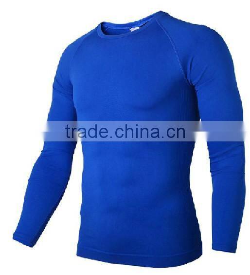 Custom Cheap Price Dry Fit Long Sleeve Plain Crew Neck T-shirt For Men warm and cool new fashion hot sell neck t-shirt cheap