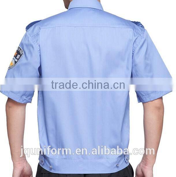 custom good quality latest design perfet fits hotel security guard uniform wholesale for sale