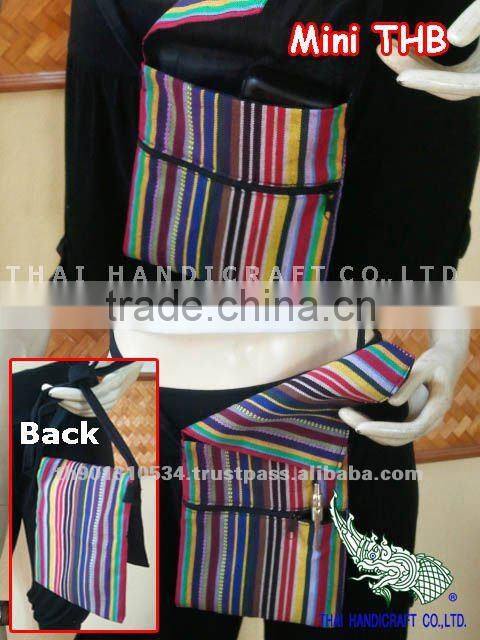 Thai Cotton Handmade Coin Purse Wallet Money bag Travel bag