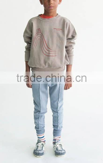 High Quality 100% Cotton Made Kid Pants for Little Boys