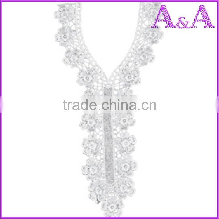 Hot Sell High-end Eco-Friendly Size Customized Neck Collar Lace